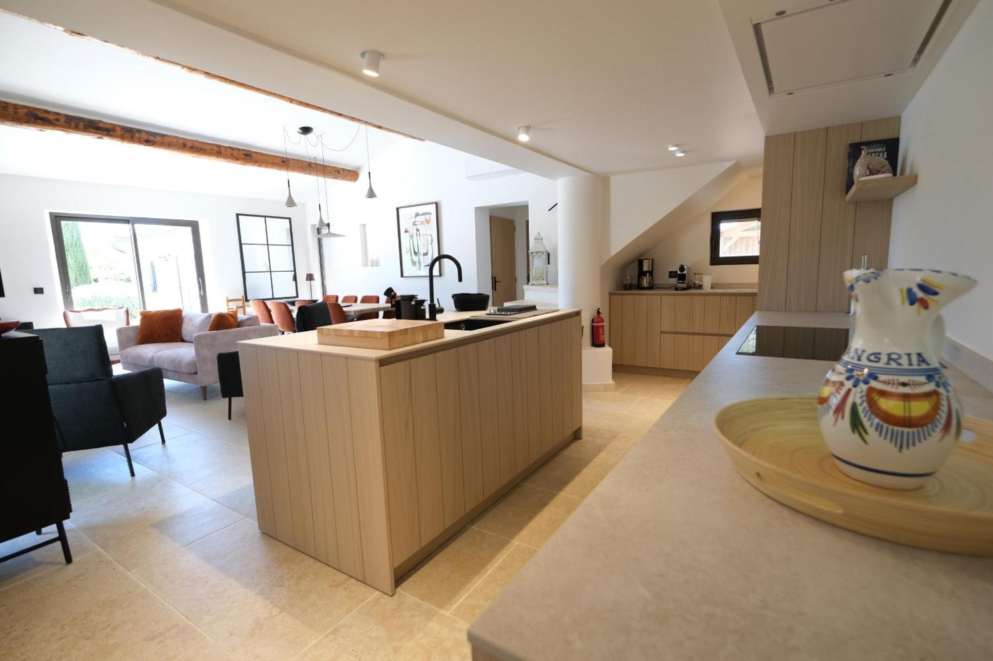 Provencal House With Heated Pool, View Of The Luberon In Robion - Accommodates 12 People. 外观 照片