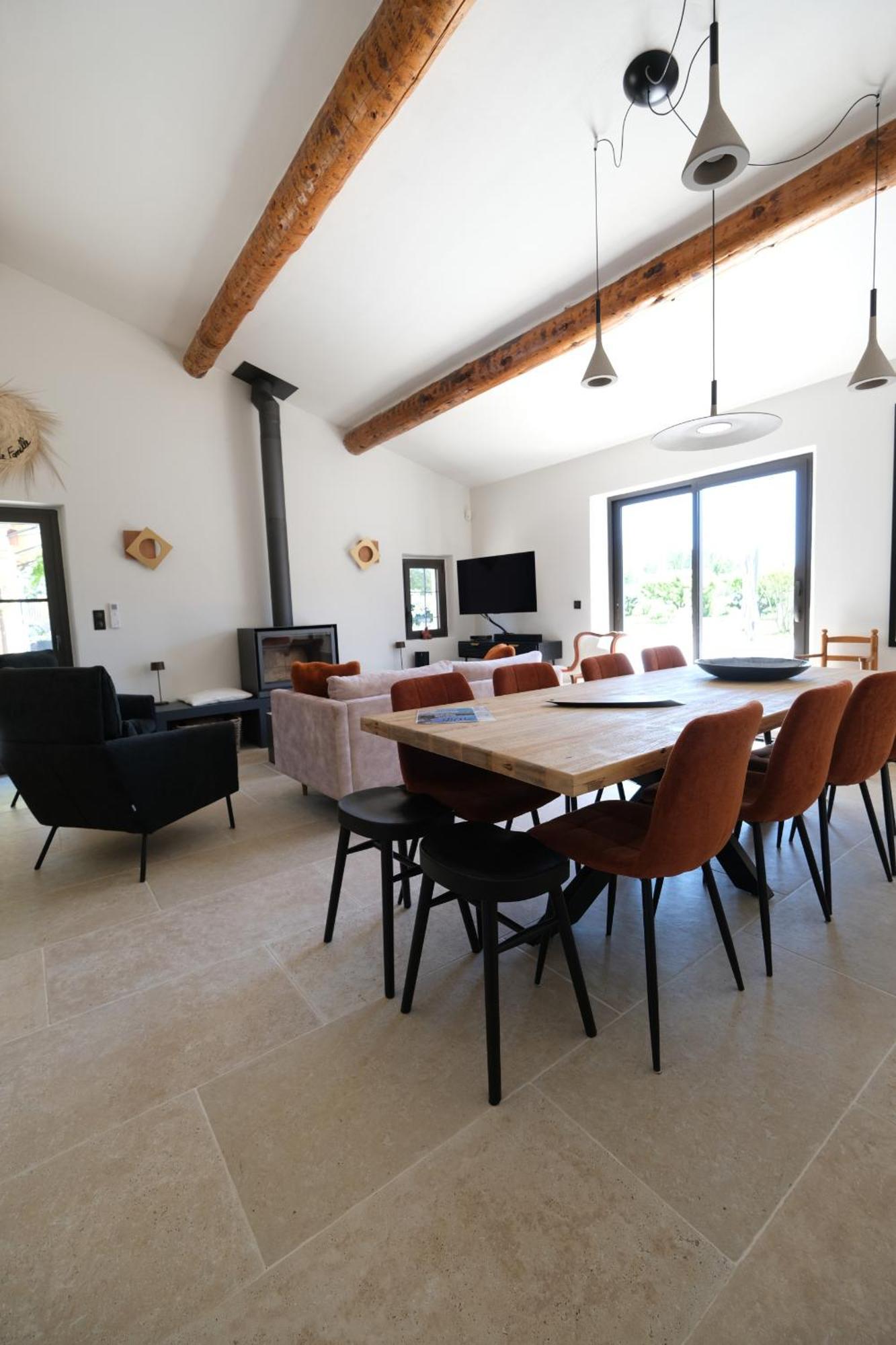 Provencal House With Heated Pool, View Of The Luberon In Robion - Accommodates 12 People. 外观 照片