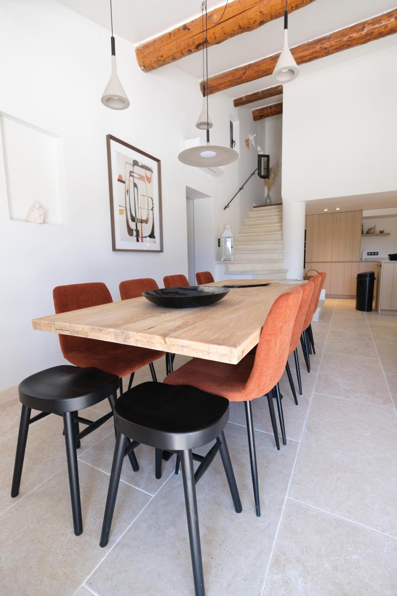 Provencal House With Heated Pool, View Of The Luberon In Robion - Accommodates 12 People. 外观 照片